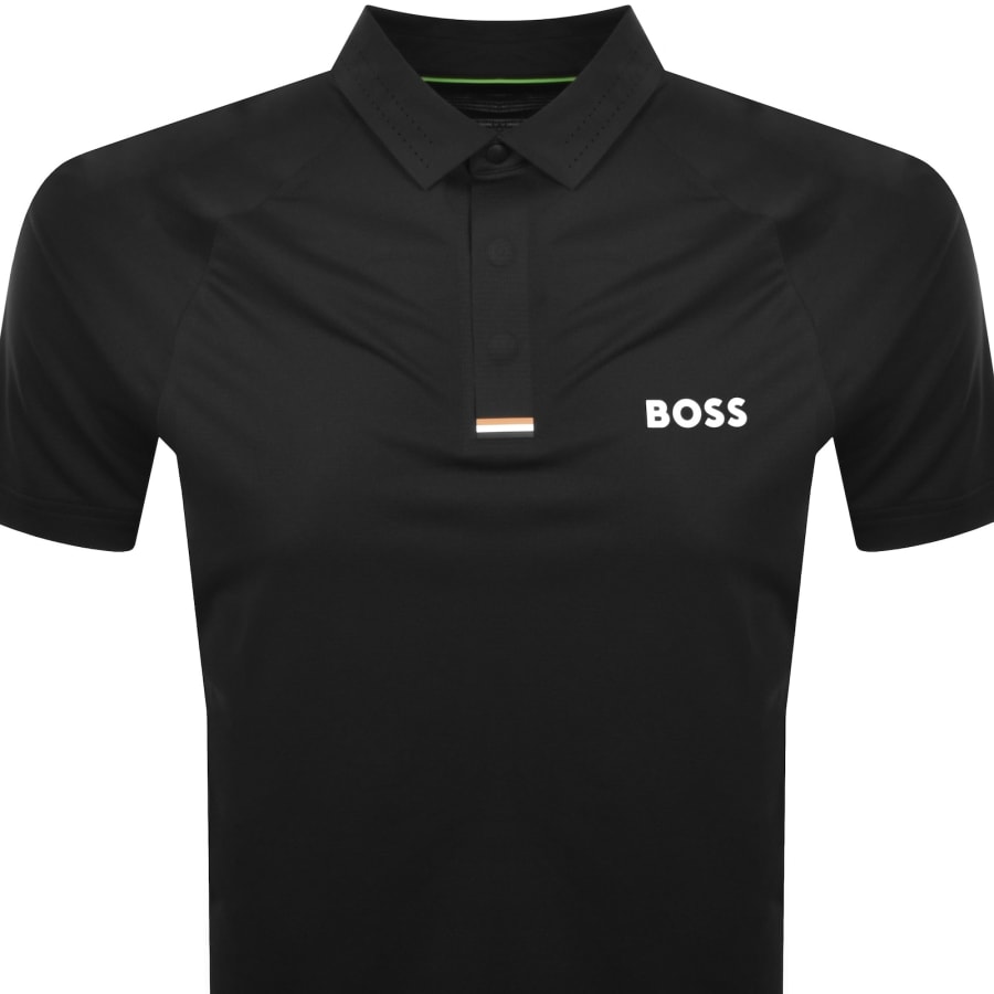 Image number 2 for BOSS PL GOC Paddy Tech Polo T Shirt Black
