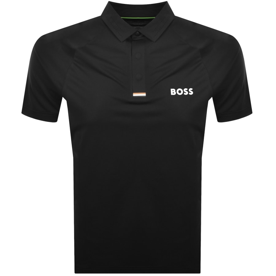 Image number 1 for BOSS PL GOC Paddy Tech Polo T Shirt Black