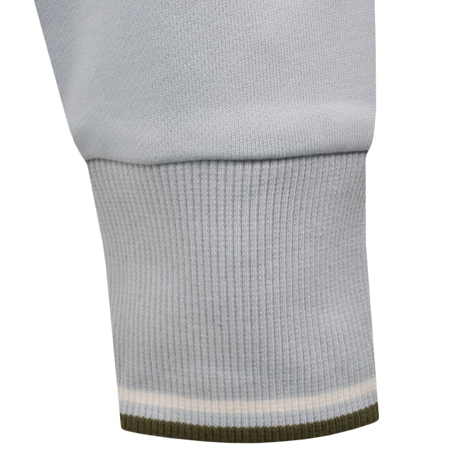 Image number 5 for Fred Perry Half Zip Sweatshirt Dusky Blue