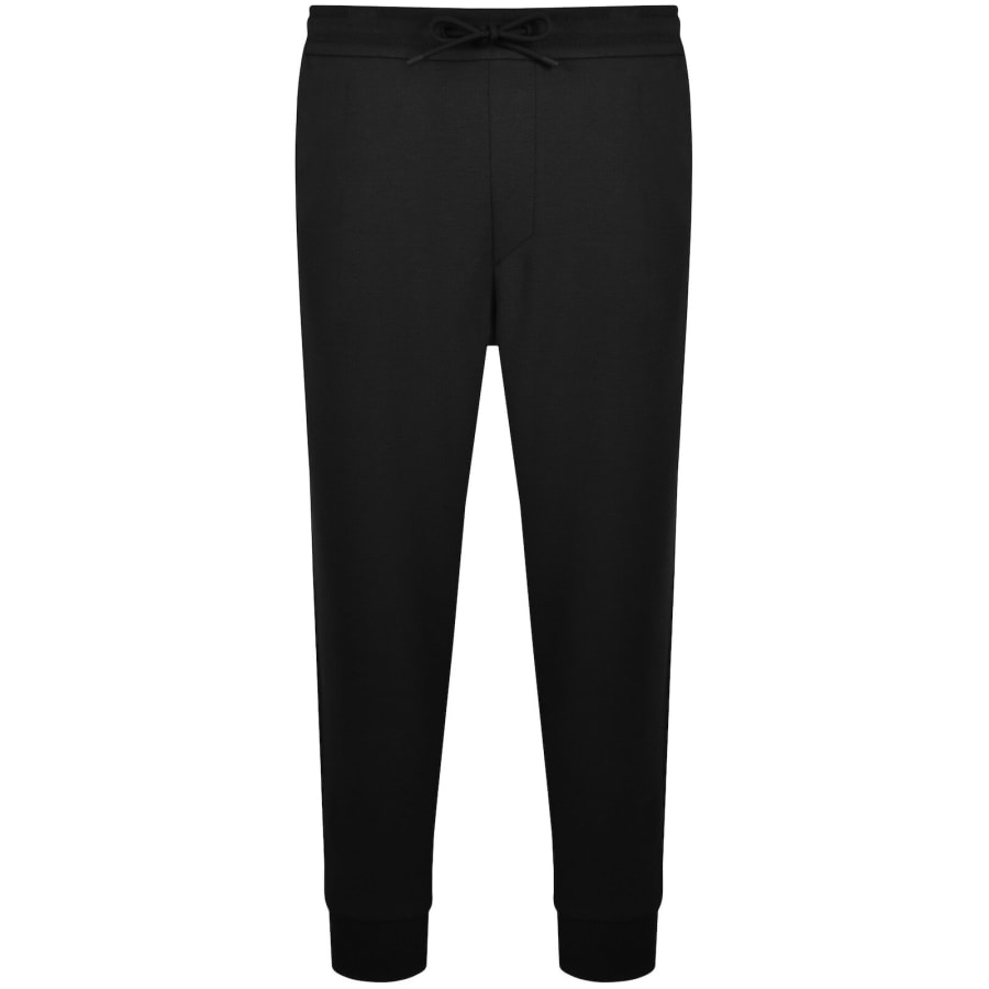 Image number 3 for BOSS Contrast Piping Tracksuit Set Black