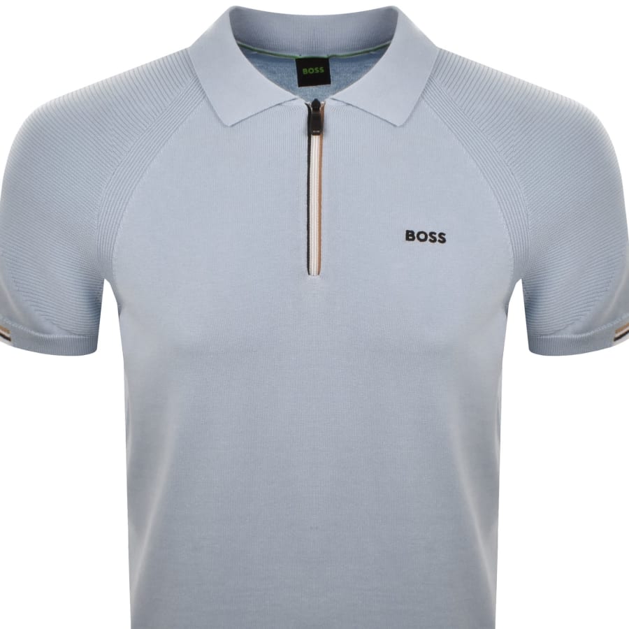 Image number 2 for BOSS GOC Perform Knit Polo Blue