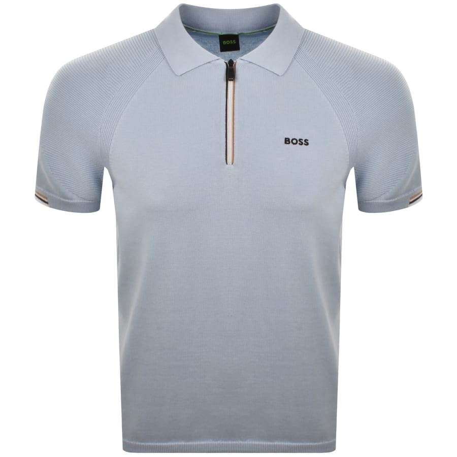 Image number 1 for BOSS GOC Perform Knit Polo Blue