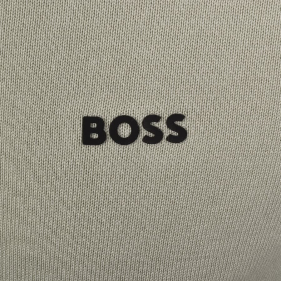 Image number 3 for BOSS Ever X Crew Neck Jumper Beige