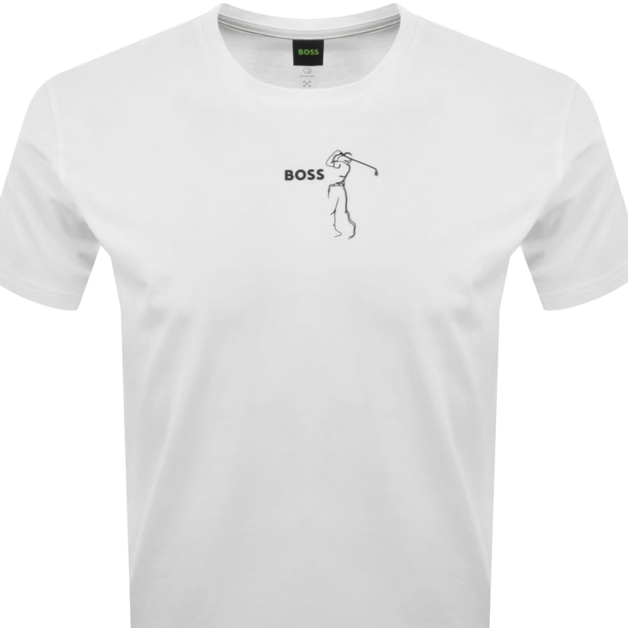 Image number 3 for BOSS TS GOC Birdie T Shirt White