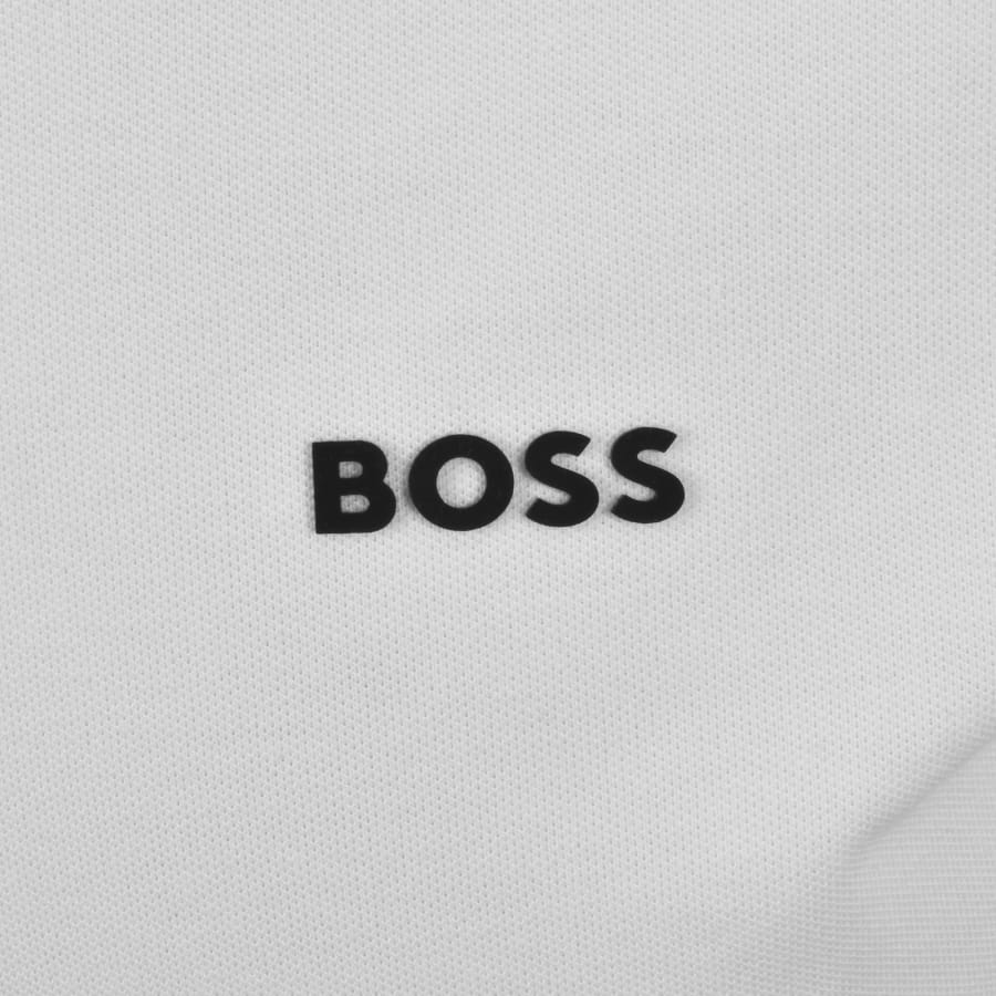 Image number 3 for BOSS Birdie Paule Polo T Shirt White