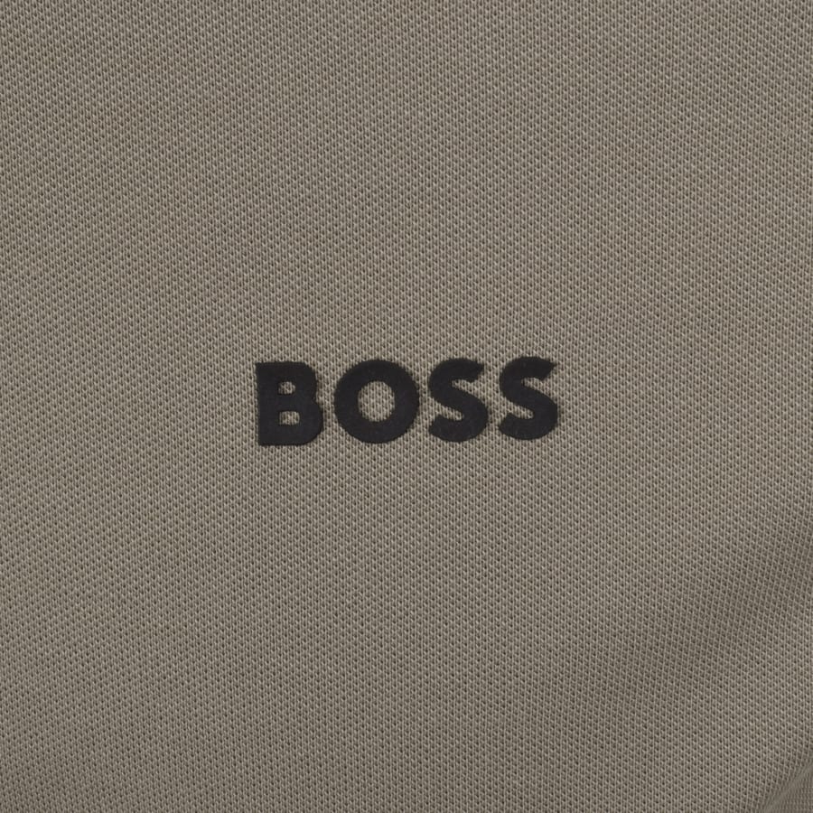 Image number 3 for BOSS Slim Fit Philix Polo T Shirt Khaki