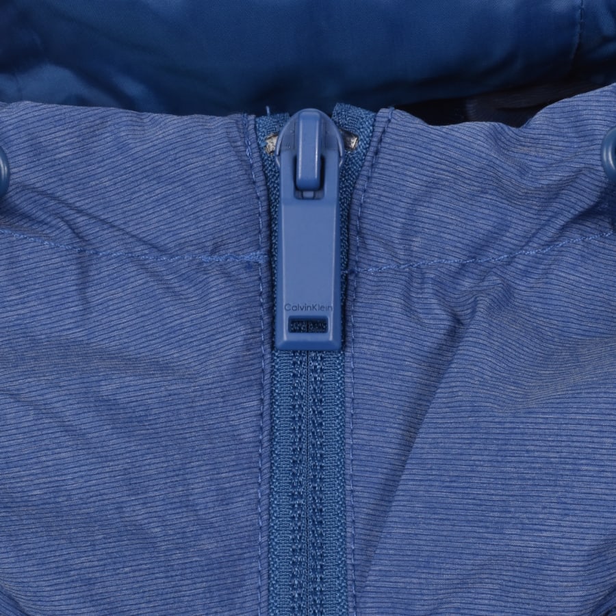 Image number 4 for Calvin Klein Lightweight Windbreaker Blue