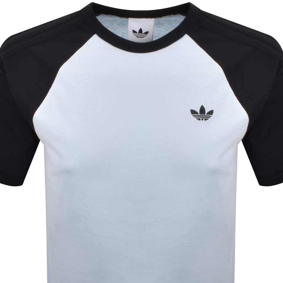 Image number 2 for adidas Originals 3 Stripes T Shirt Blue