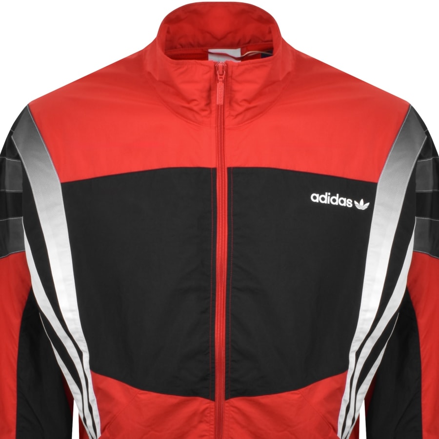 Image number 2 for adidas Originals Santiago Track Top Red