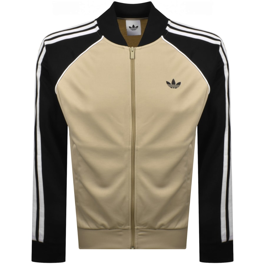 Image number 1 for adidas Originals SST Track Top Beige
