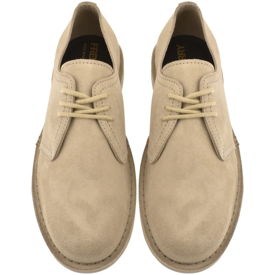 Image number 3 for Fred Perry Linden Suede Shoes Brown