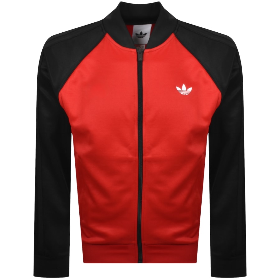 Image number 1 for adidas Originals SST Track Top Red