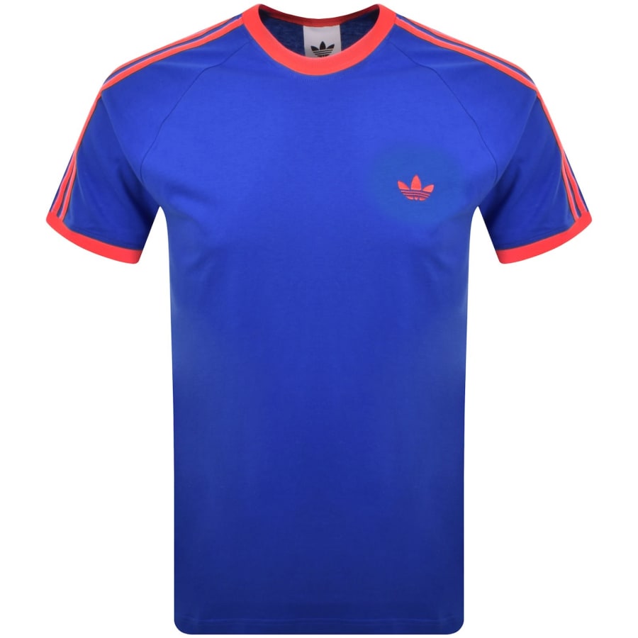Image number 1 for adidas Originals 3 Stripes T Shirt Blue