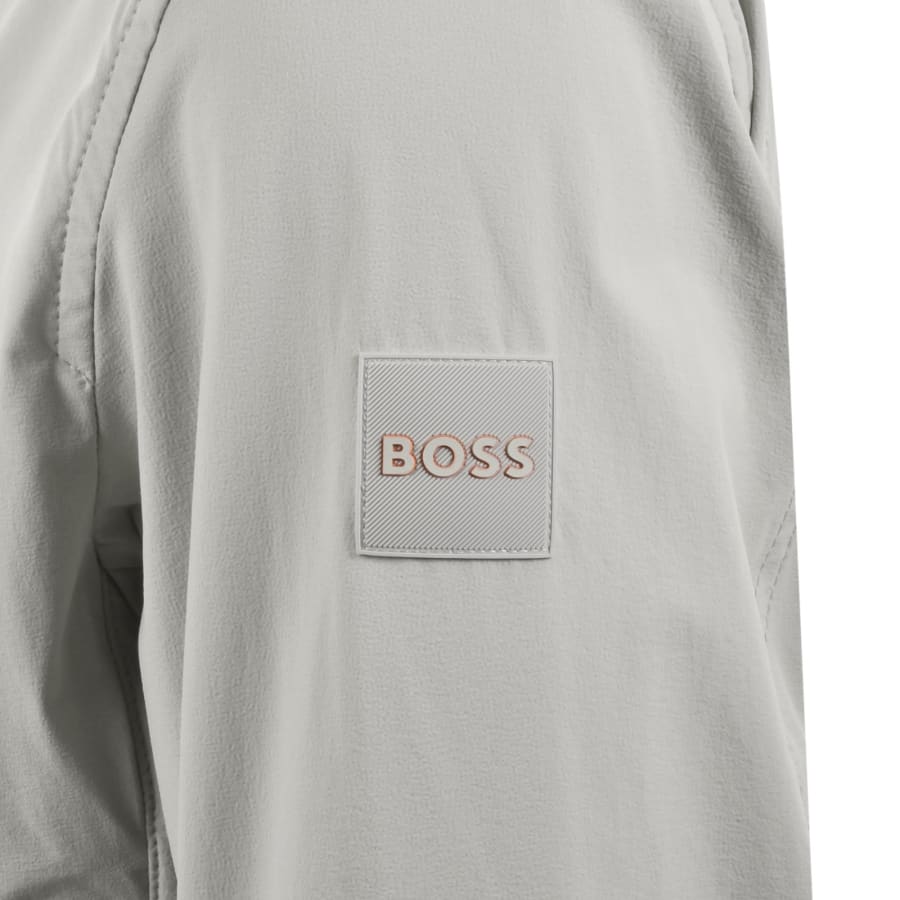 Image number 4 for BOSS Osurf Softshell Jacket Open Grey