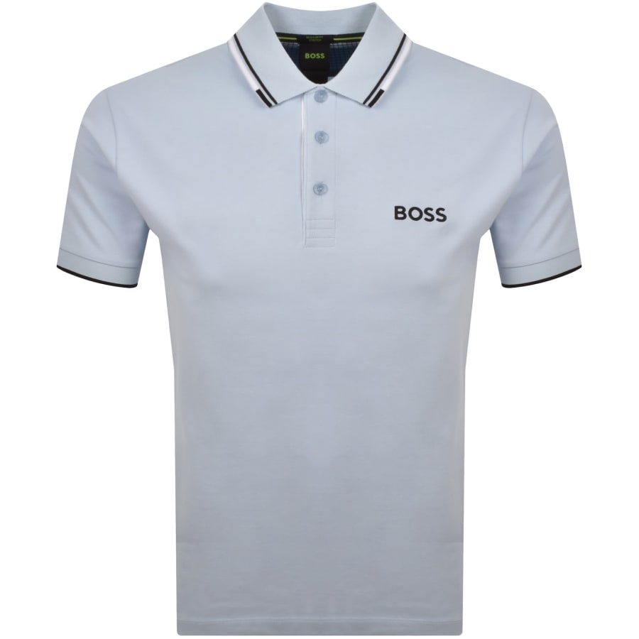 Image number 1 for BOSS Paddy Pro Polo T Shirt Light Blue