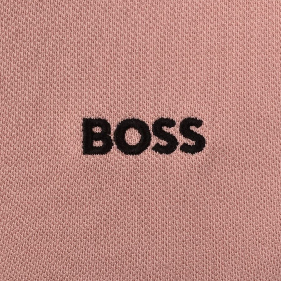 Image number 3 for BOSS Paddy Polo T Shirt Pink