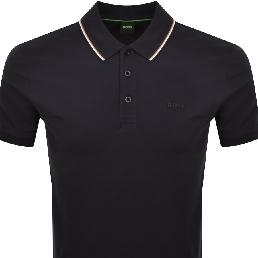 Image number 2 for BOSS Birdie Paule Polo T Shirt Navy