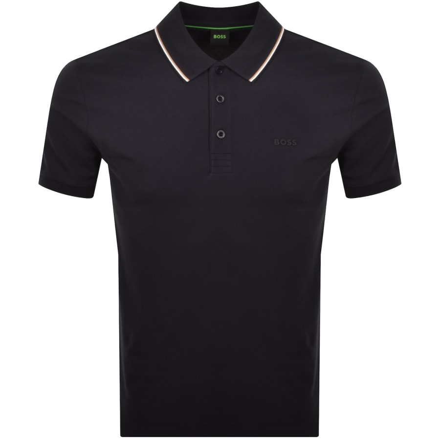 Image number 1 for BOSS Birdie Paule Polo T Shirt Navy