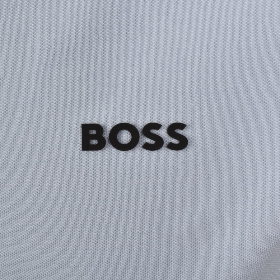 Image number 3 for BOSS Birdie Paule Polo T Shirt Light Blue