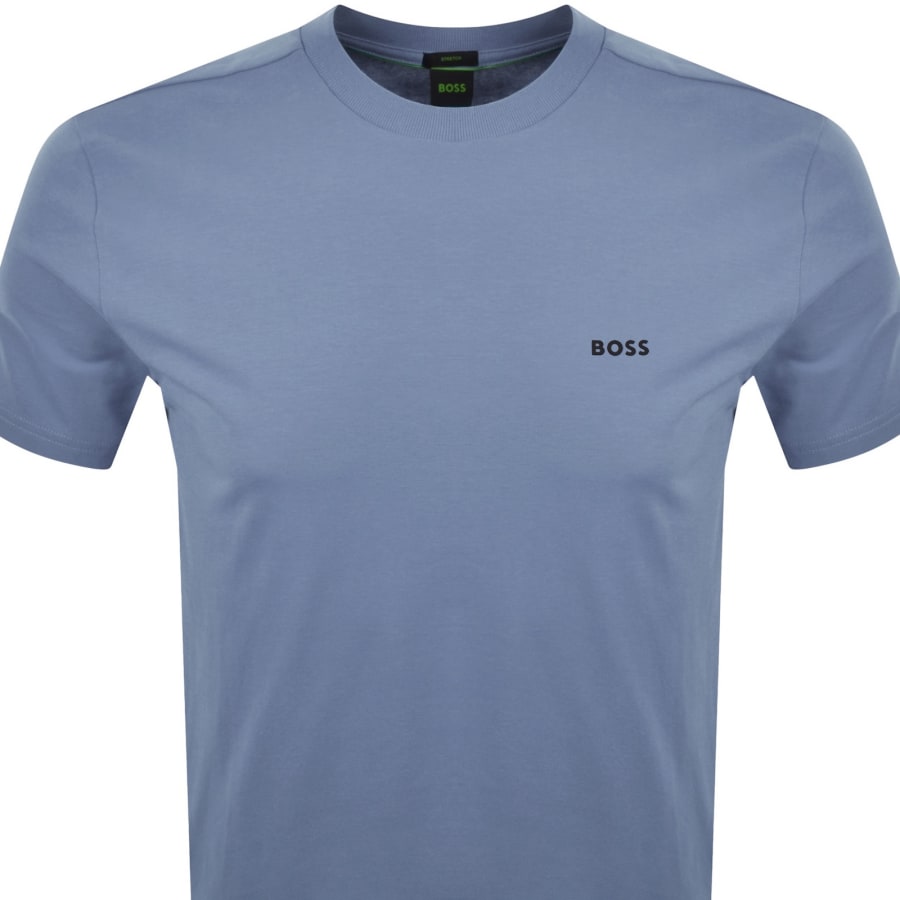 Image number 2 for BOSS Tee T Shirt Blue
