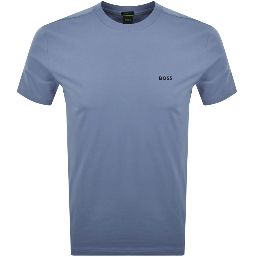 Image number 1 for BOSS Tee T Shirt Blue