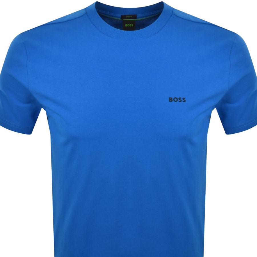 Image number 2 for BOSS Tee T Shirt Bright Blue