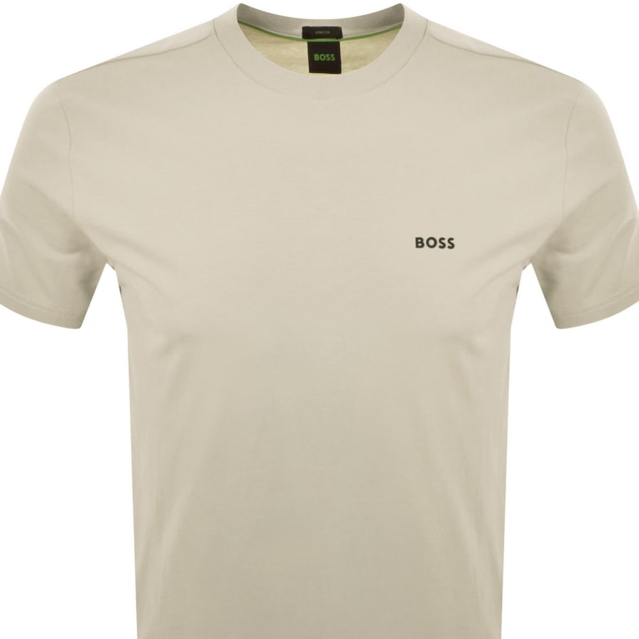 Image number 2 for BOSS Regular Fit T Shirt Light Beige
