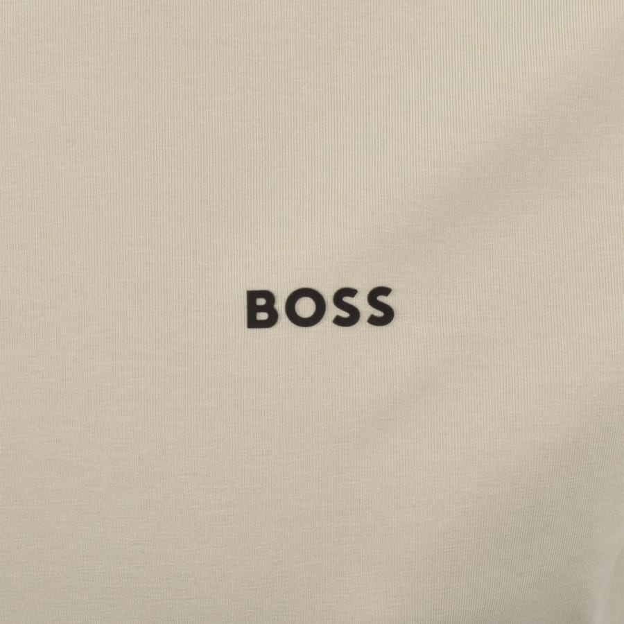 Image number 3 for BOSS Regular Fit T Shirt Light Beige