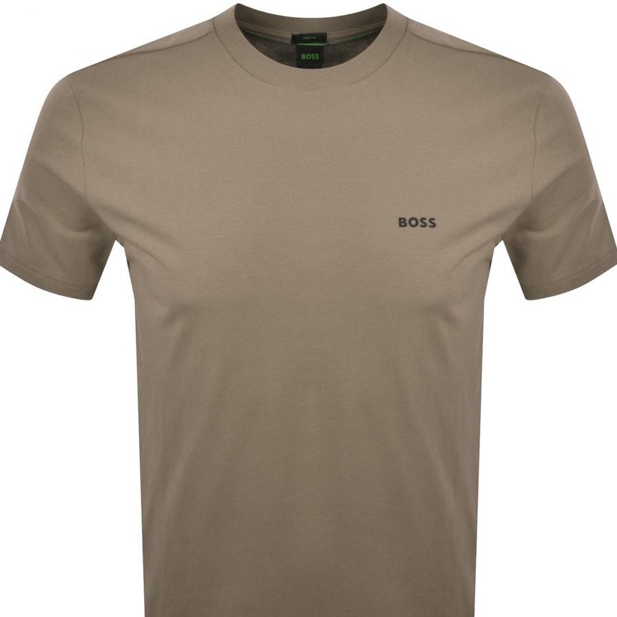 Image number 2 for BOSS Tee T Shirt Brown