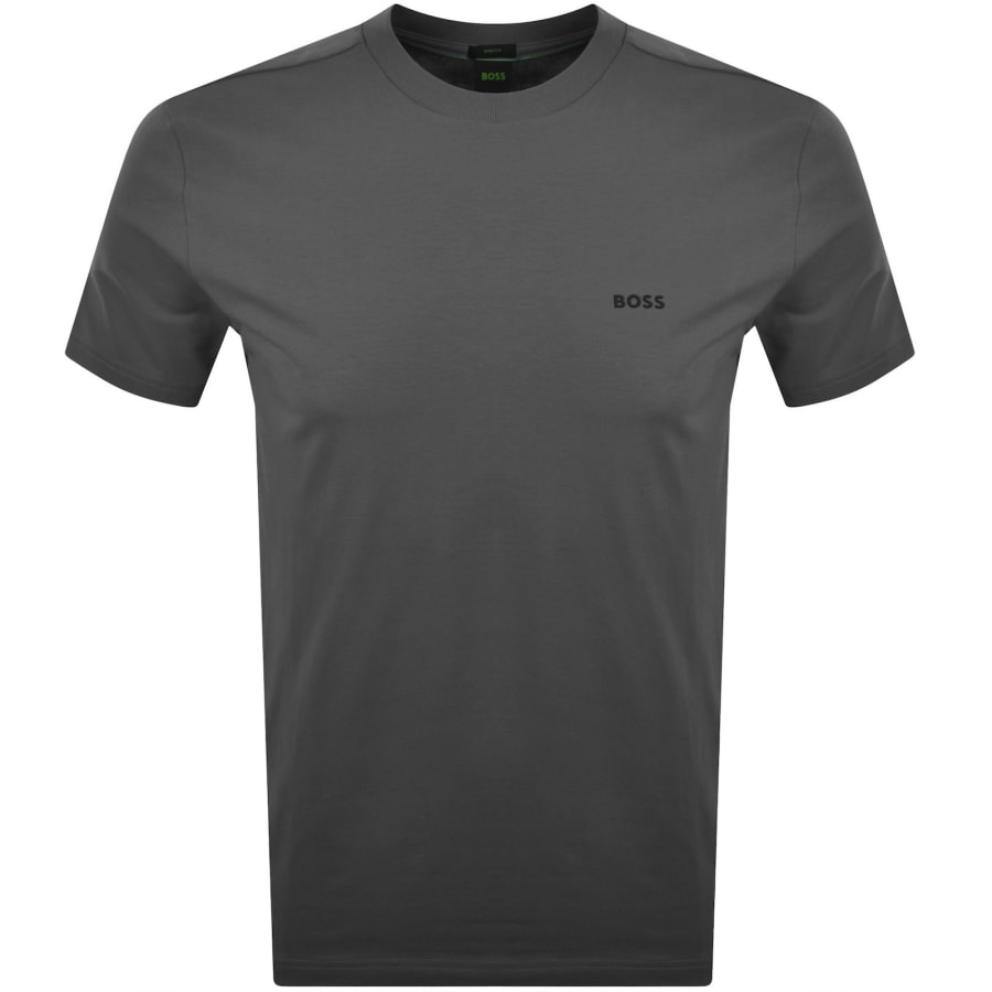 Image number 1 for BOSS Regular Fit T Shirt Open Grey