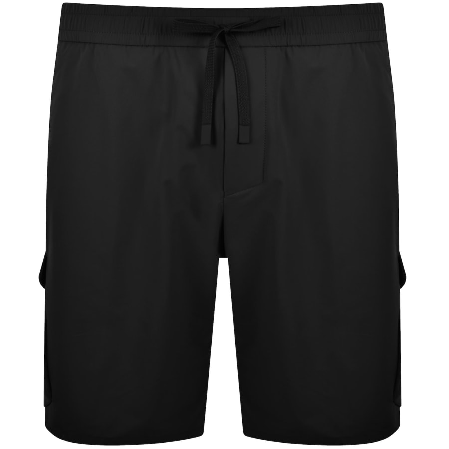 Image number 2 for BOSS Urbanex Tapered Fit Cargo Shorts Black