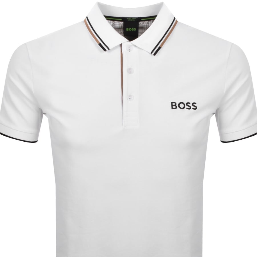 Image number 2 for BOSS Paddy Pro Polo T Shirt White