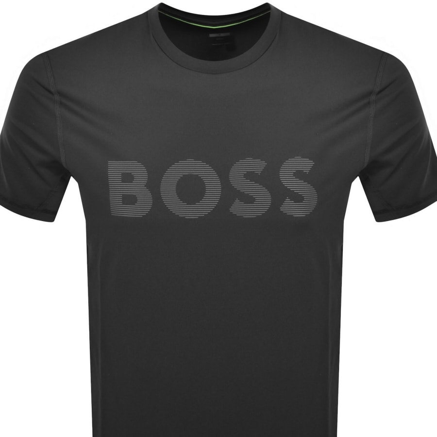 Image number 2 for BOSS Tee Active T Shirt Black