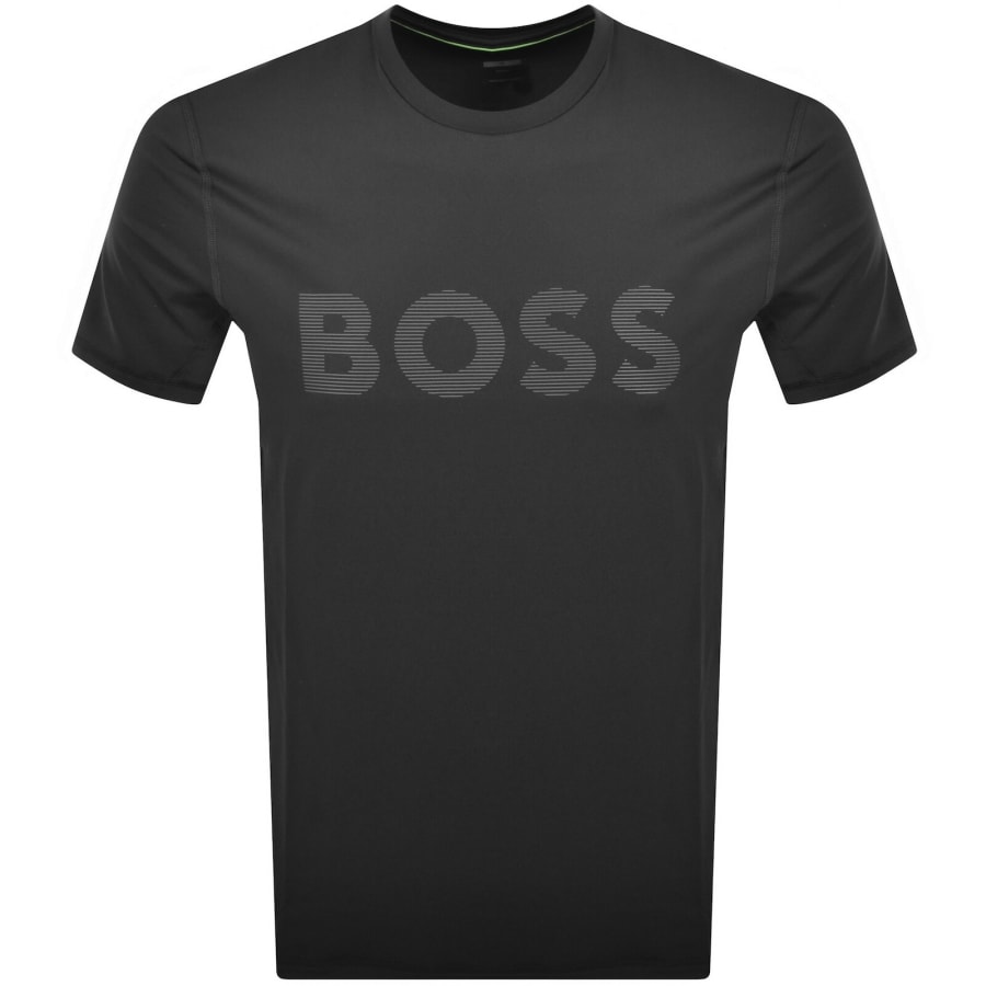 Image number 1 for BOSS Tee Active T Shirt Black