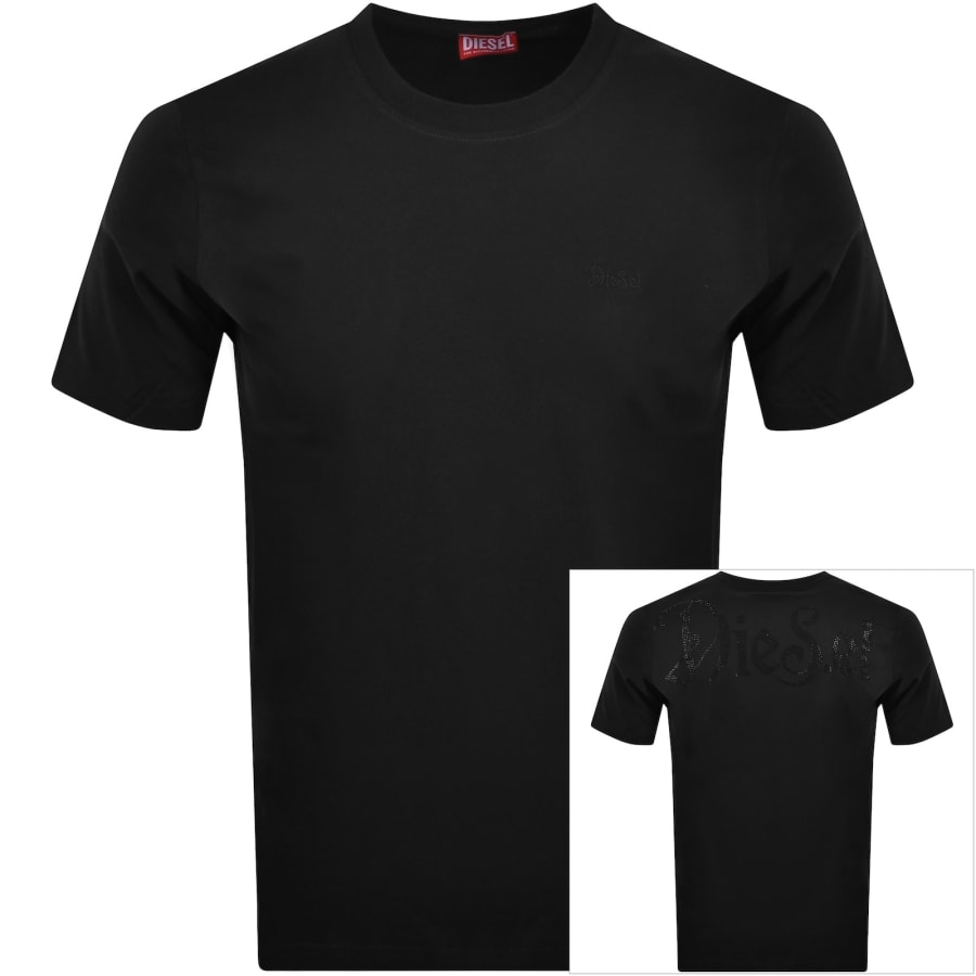 Image number 1 for Diesel T Boxt V15 T Shirt Black