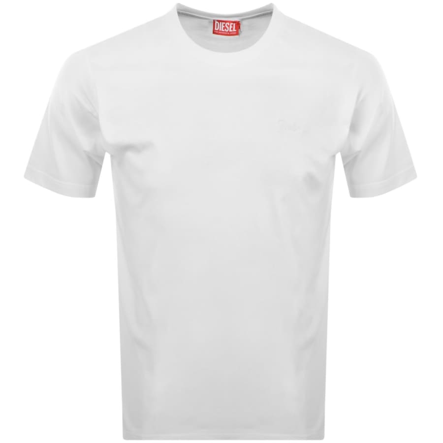 Image number 2 for Diesel T Boxt V15 T Shirt White