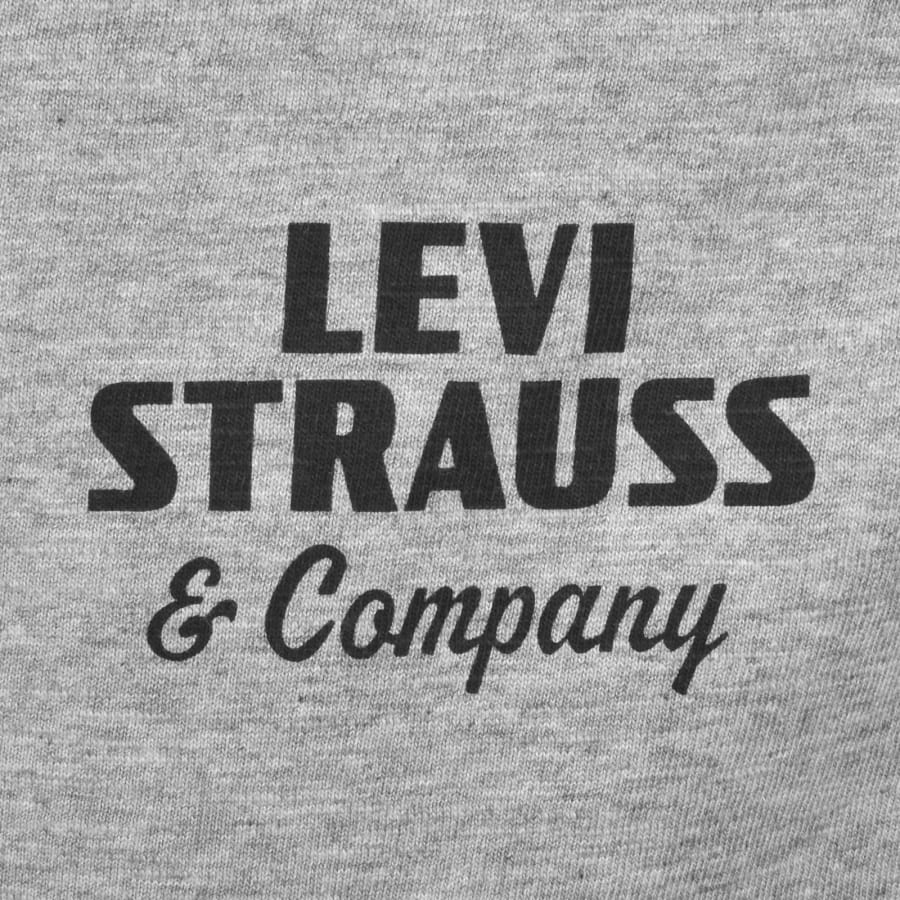 Image number 3 for Levis Original Graphic T Shirt Grey