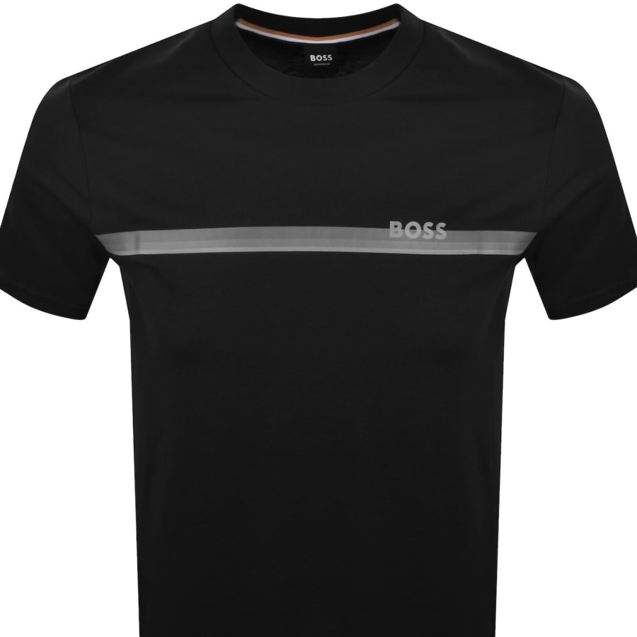 Image number 3 for BOSS Authentic Short Set Black