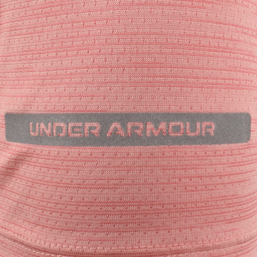 Image number 4 for Under Armour Tech Utility T Shirt Pink
