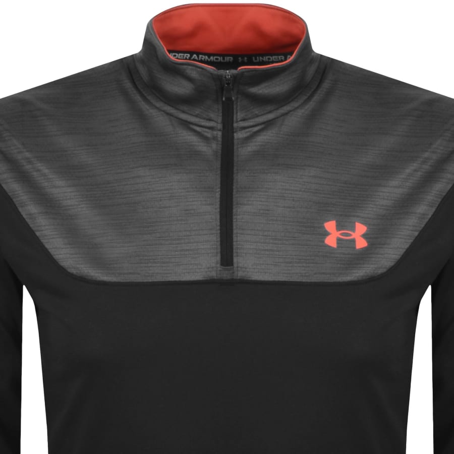 Image number 2 for Under Armour Tech Quarter Zip T Shirt Black