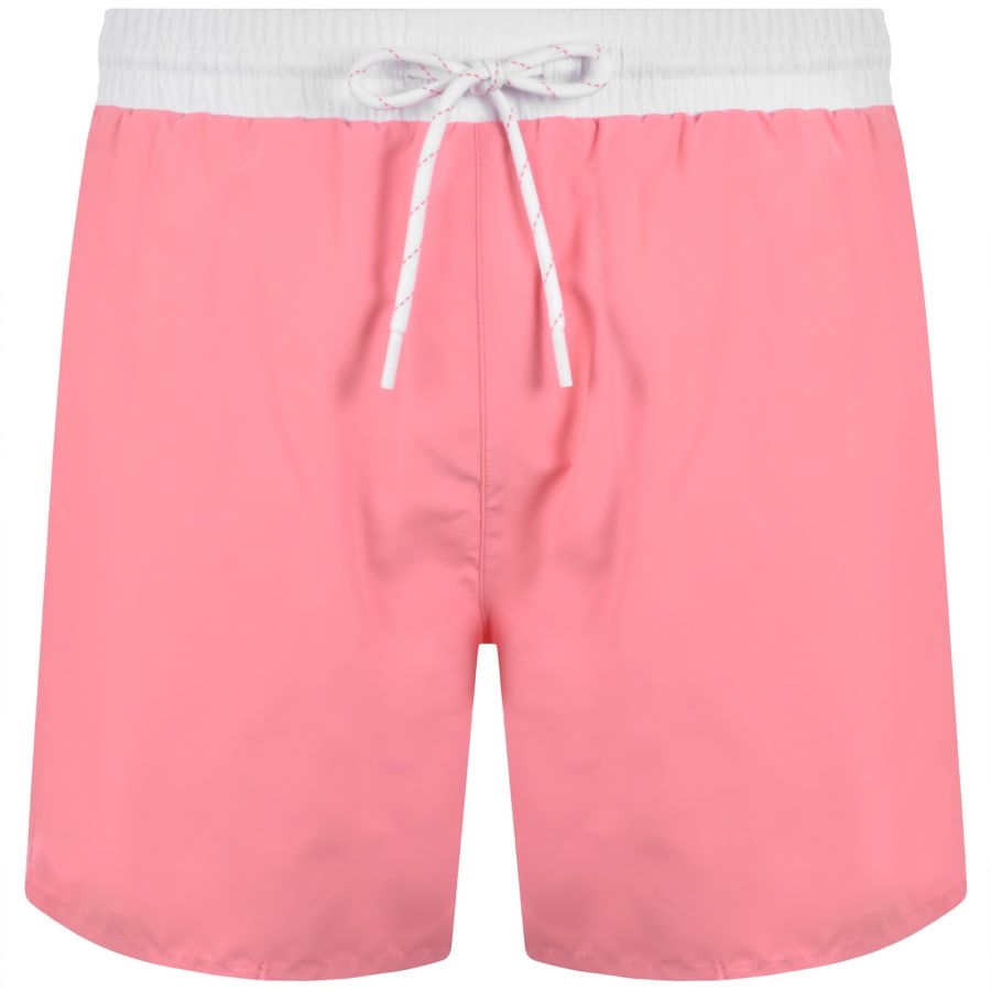 Image number 2 for BOSS Starfish Swim Shorts Pink