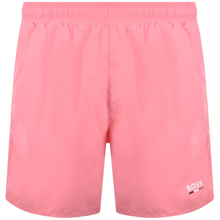 Image number 1 for BOSS Swordfish Swim Shorts Pink