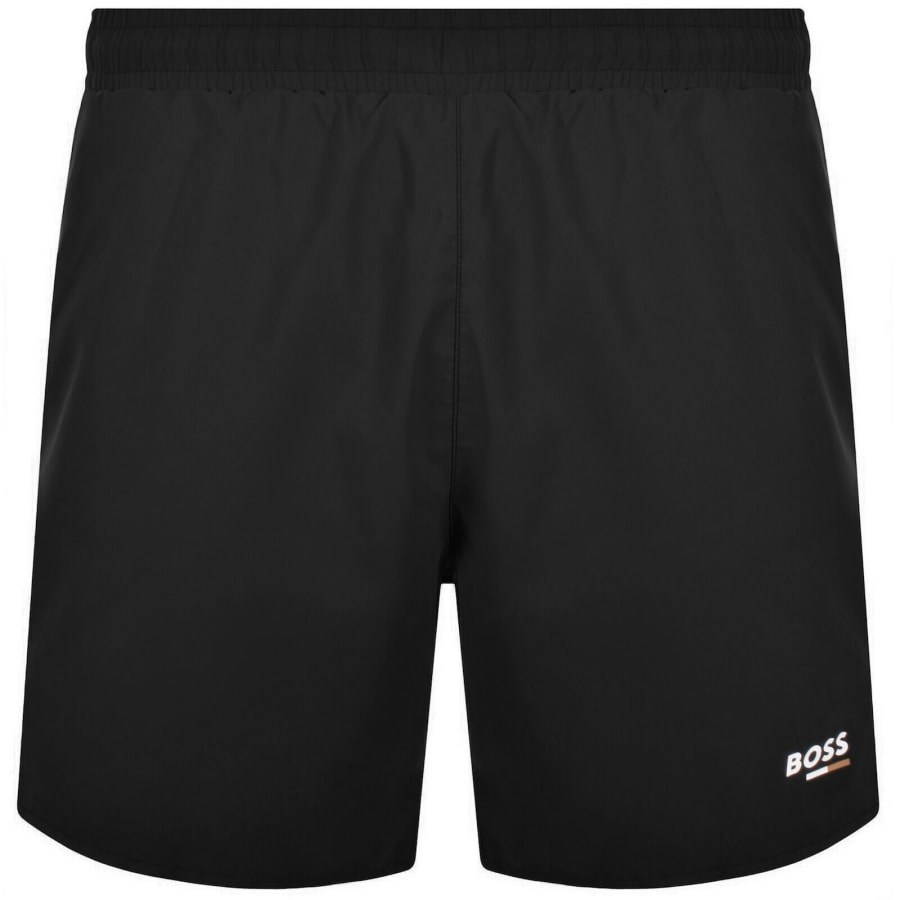 Image number 1 for BOSS Swordfish Swim Shorts Black