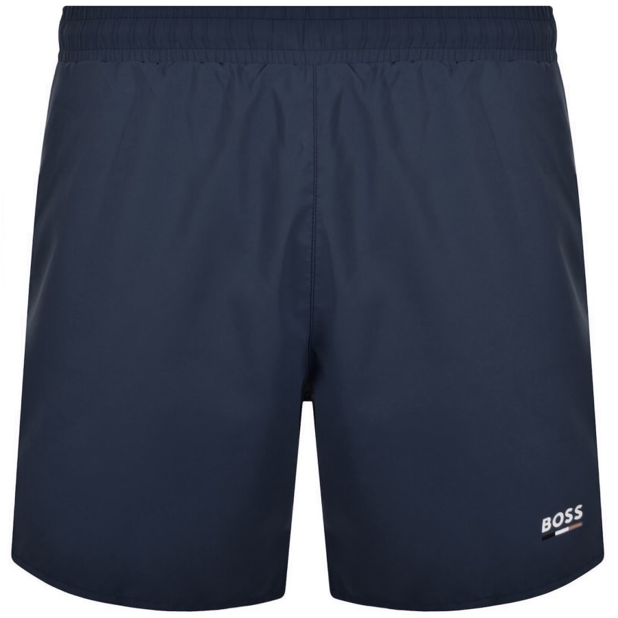 Image number 1 for BOSS Swordfish Swim Shorts Navy