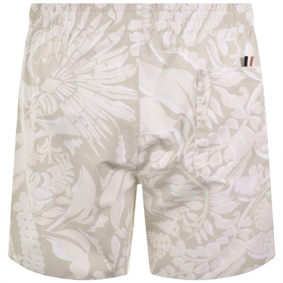 Image number 2 for BOSS Piranha Swim Shorts Beige