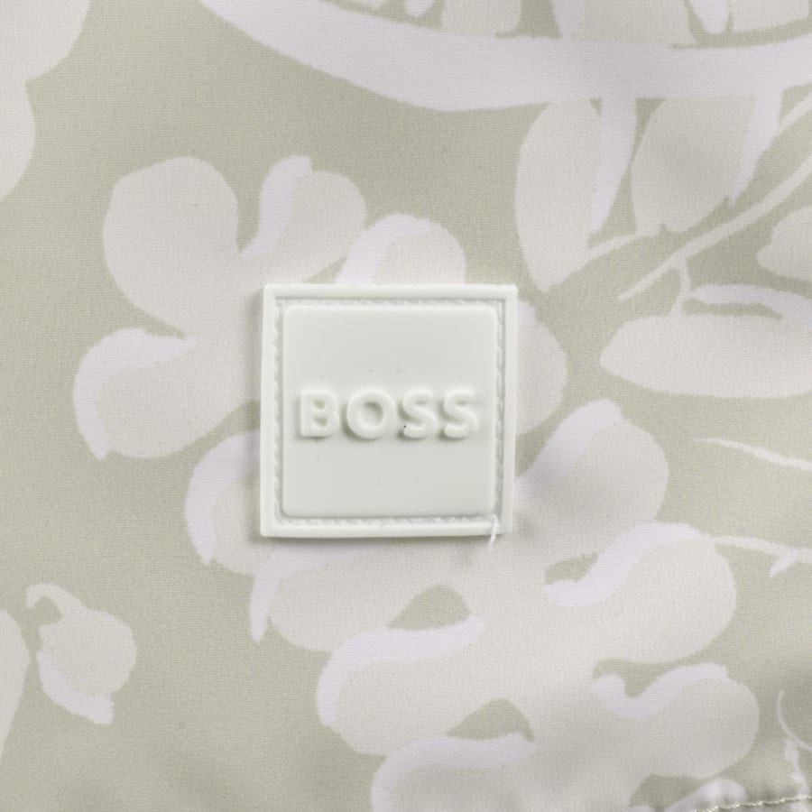 Image number 3 for BOSS Piranha Swim Shorts Beige