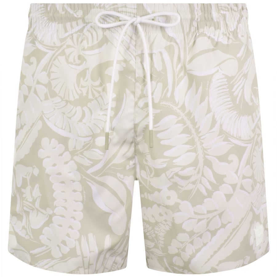 Image number 1 for BOSS Piranha Swim Shorts Beige