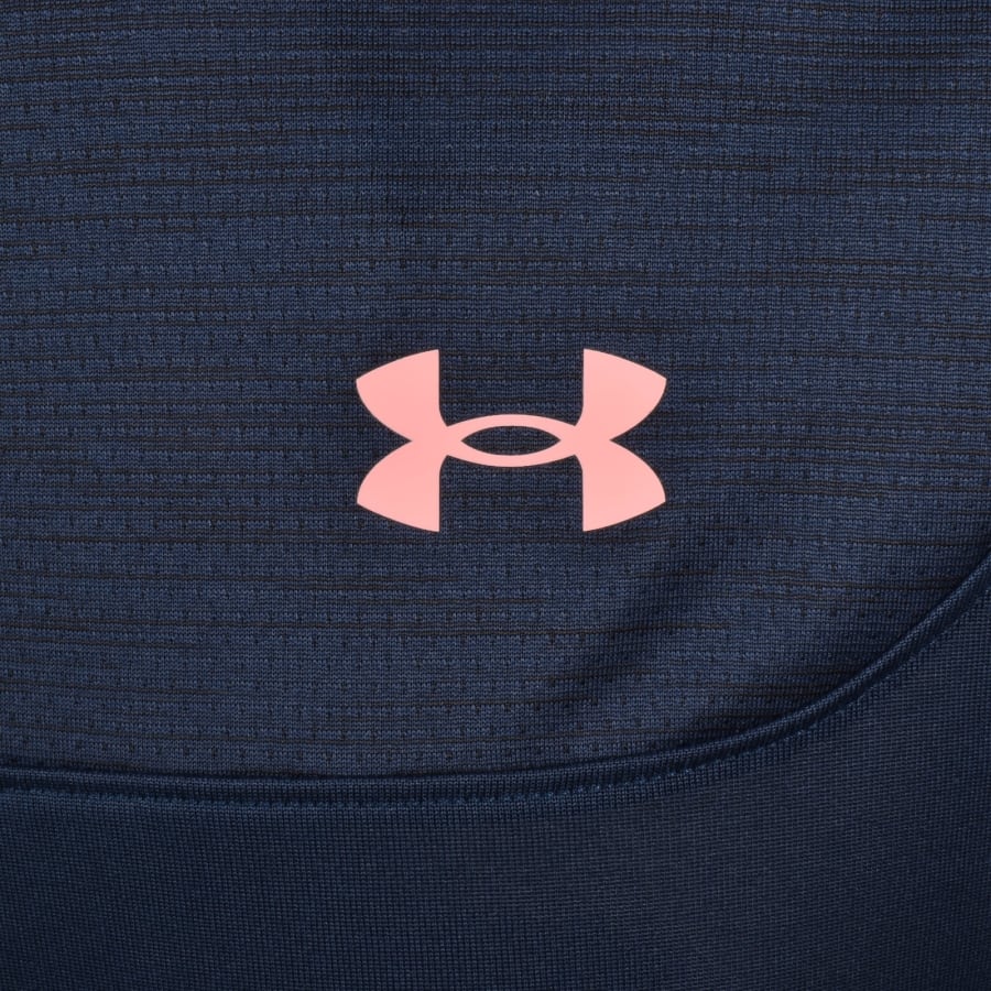 Image number 3 for Under Armour Tech Utility Quarter Zip T Shirt Blue