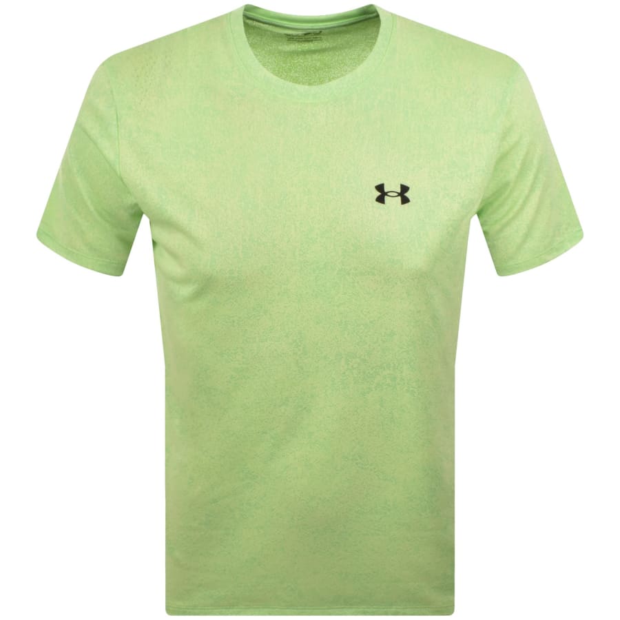 Image number 1 for Under Armour Tech Pixelate T Shirt Green