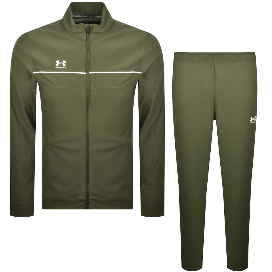 Image number 1 for Under Armour Challenger Tracksuit Green